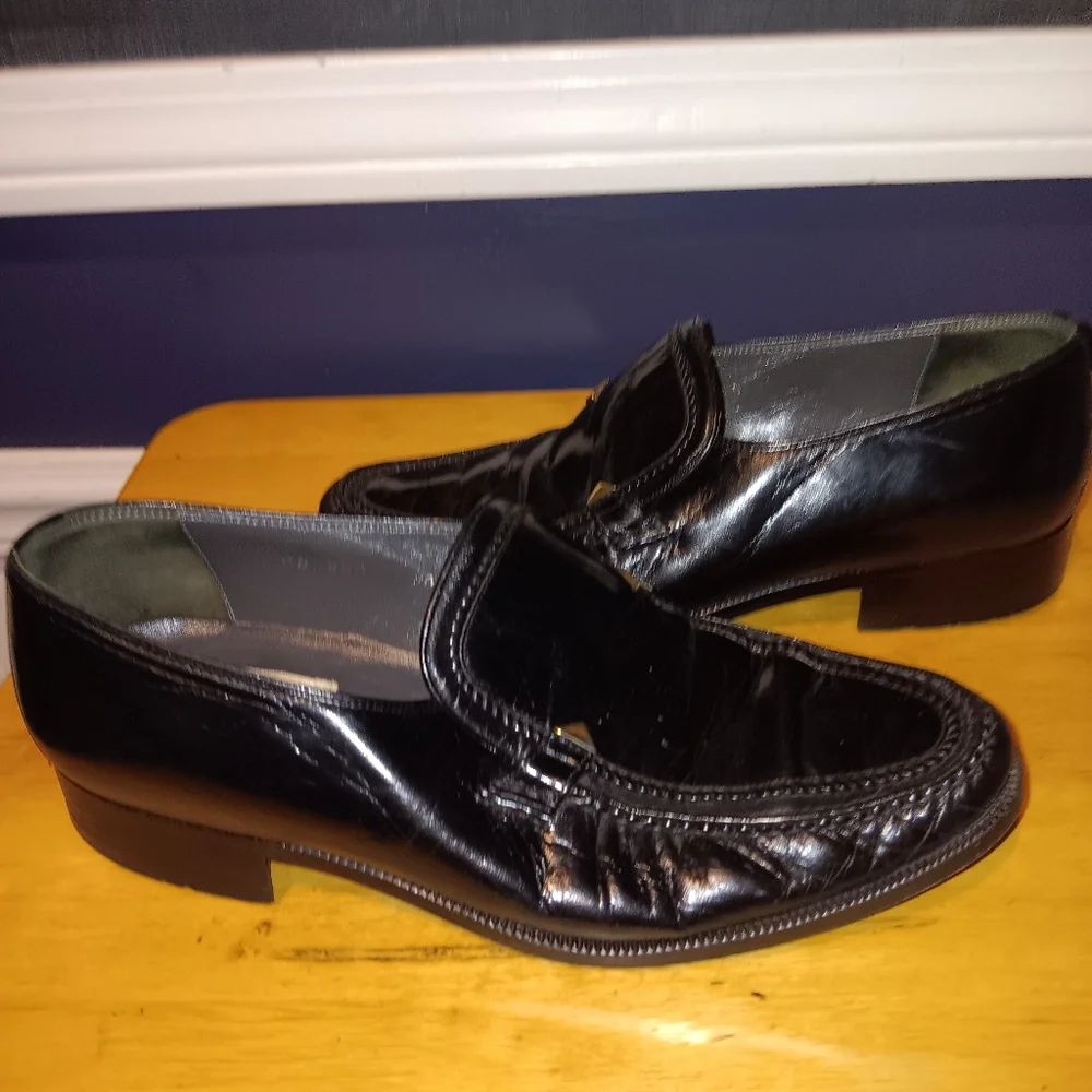 Christian Dior Mens Leather Shoes Size 40 - Picture 3 of 5